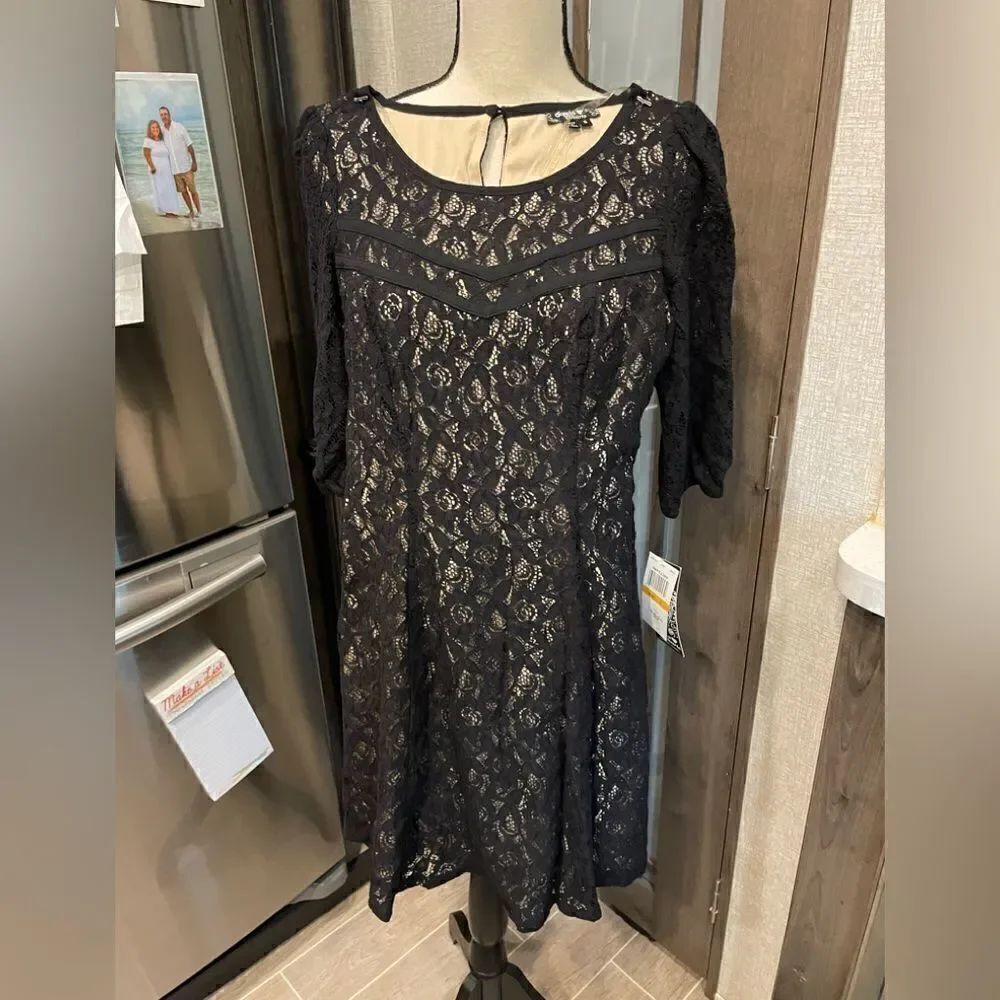 NWT Sequin Hearts Dress 